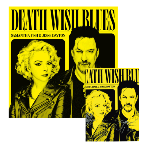 Death Wish Blues by Samantha Fish & Jesse Dayton - Vinyl + signed Card - shop now at uDiscover store