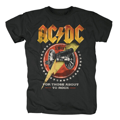 For Those About To Rock by AC/DC - T-Shirt - shop now at uDiscover store