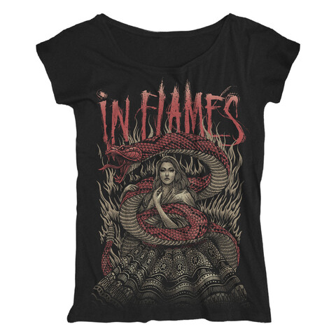 Snake Woman by In Flames - Girlie Shirt Loose Fit - shop now at uDiscover store