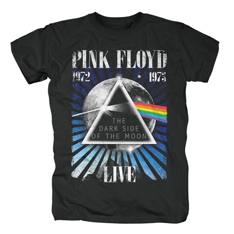 The Dark Side of the Moon - Space by Pink Floyd - T-Shirt - shop now at uDiscover store