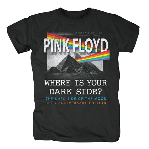 Where Is Your Dark Side by Pink Floyd - T-Shirt - shop now at uDiscover store