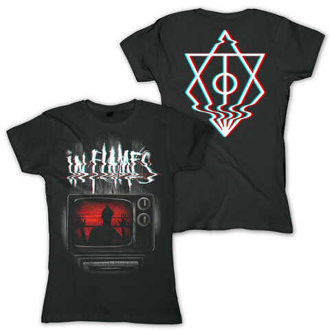 Kill Your TV von In Flames - Girlie Shirt jetzt im uDiscover Store
