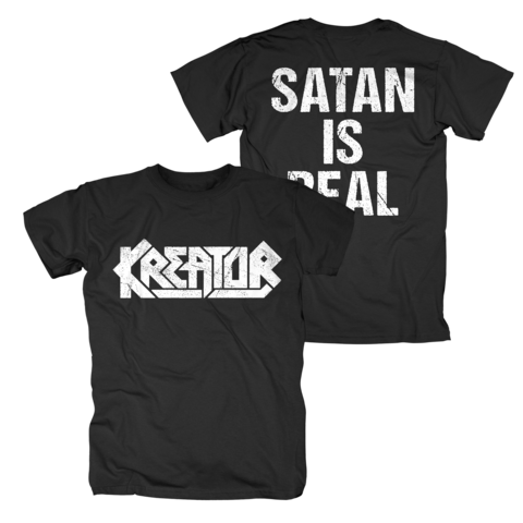 Logo - Satan Is Real by Kreator - T-Shirt - shop now at uDiscover store