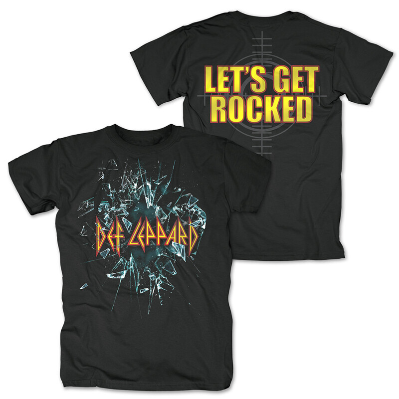 Let's Get Rocked by Def Leppard - T-Shirt - shop now at uDiscover store