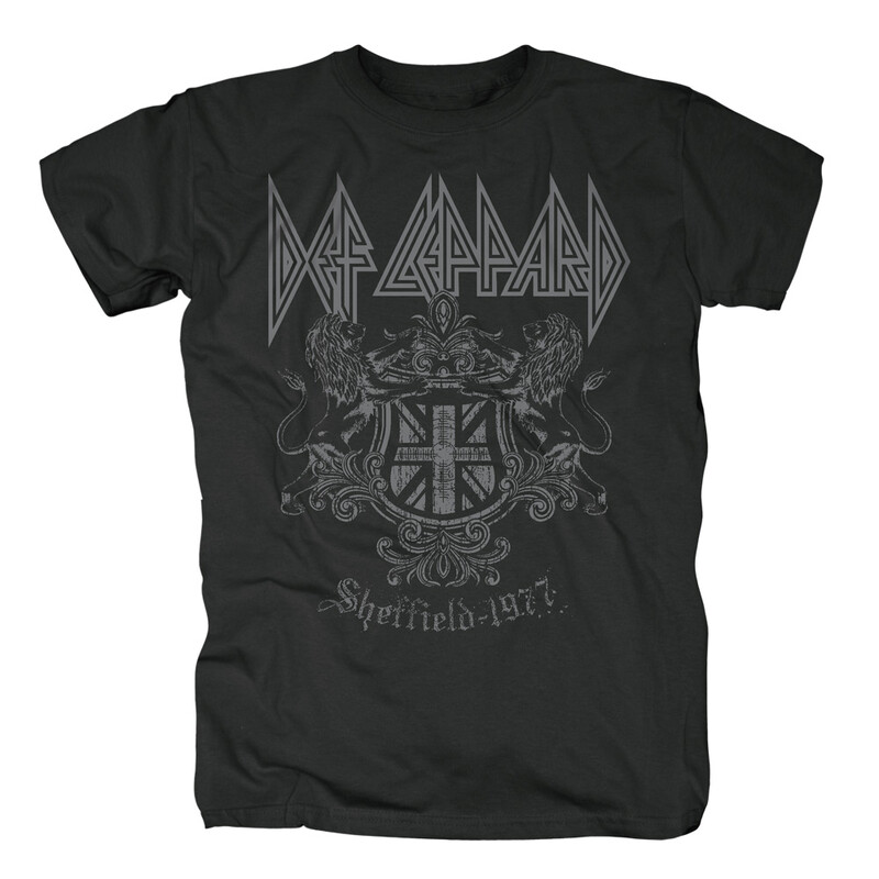 Sheffield 1977 by Def Leppard - T-Shirt - shop now at uDiscover store