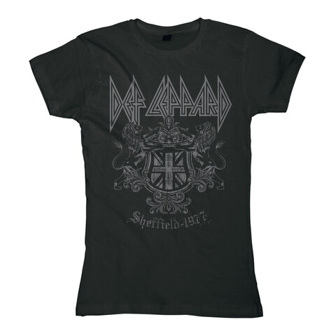 Sheffield 1977 by Def Leppard - Girlie Shirts - shop now at uDiscover store