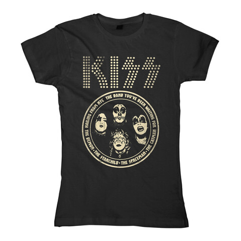 Hailing From NYC von Kiss - Girlie Shirt jetzt im uDiscover Store