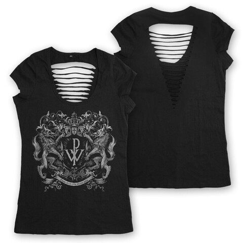 Crest by Powerwolf - Girlie Shirt Cut Back - shop now at uDiscover store