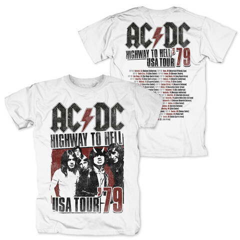 USA Tour 1979 by AC/DC - T-Shirt - shop now at uDiscover store