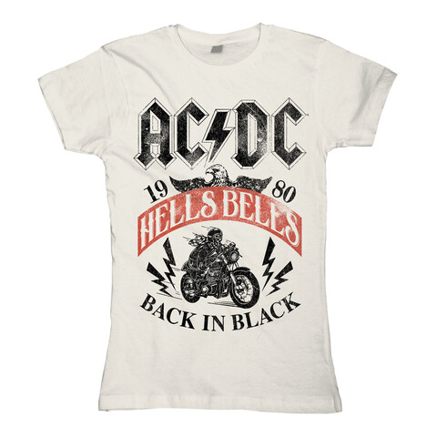 Hells Bells 1980 by AC/DC - Girlie Shirt - shop now at uDiscover store