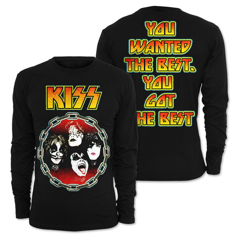 You Wanted The Best by Kiss - Longsleeve - shop now at uDiscover store
