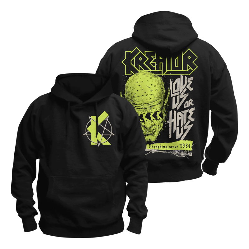 Love Us Or Hate Us by Kreator - Kapuzenpullover - shop now at uDiscover store