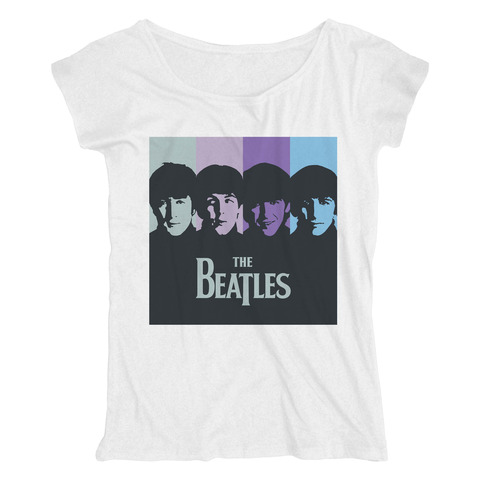 Purple Stripes by The Beatles - Loose Fit Girlie Shirt - shop now at uDiscover store