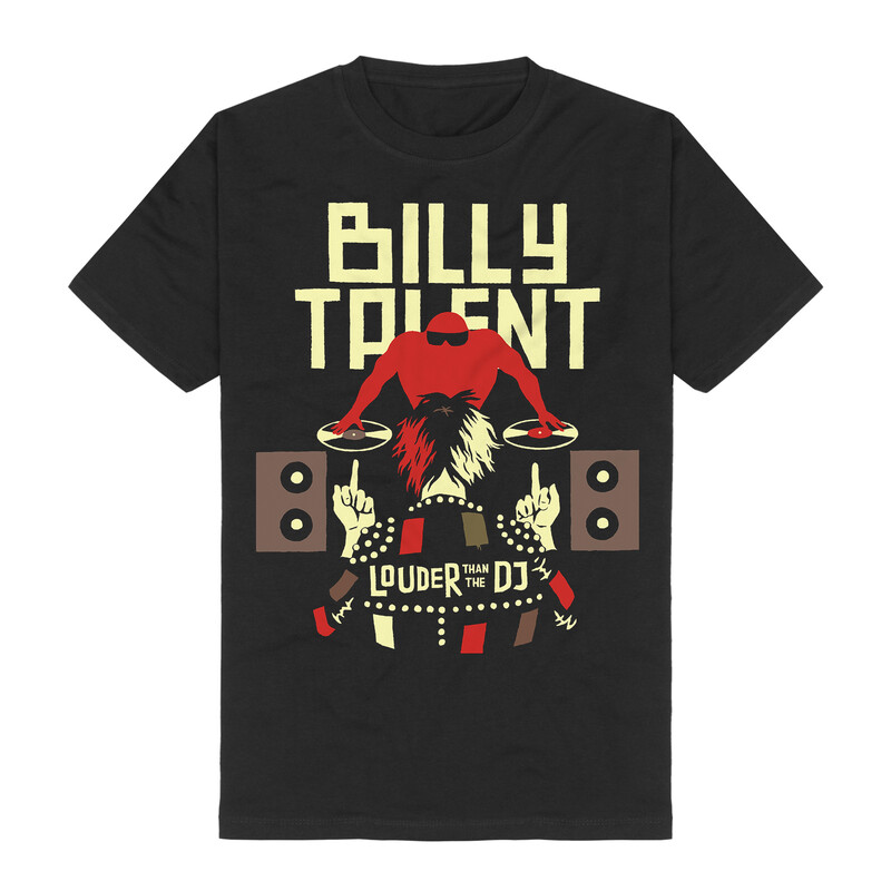 Louder Than The DJ by Billy Talent - T-Shirt - shop now at uDiscover store