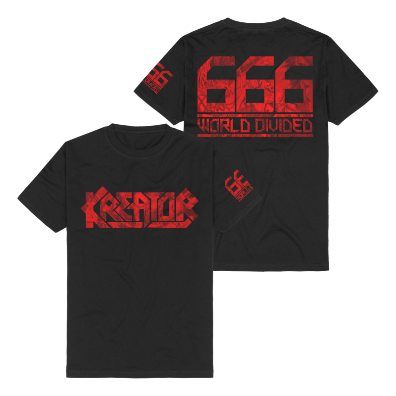 Bold Red 666 by Kreator - t-shirt - shop now at uDiscover store