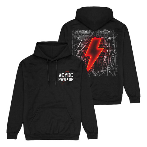 PWRUP Lightning Cables by AC/DC - Hood sweater - shop now at uDiscover store