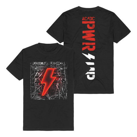 PWRUP Lightning Cables von AC/DC - T-Shirt jetzt im uDiscover Store