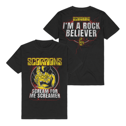 Scream For Me Screamer by Scorpions - T-Shirt - shop now at uDiscover store