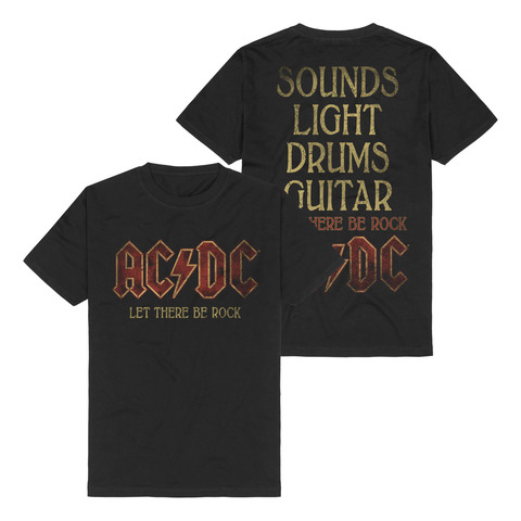 Sounds Light Drums Guitar von AC/DC - T-Shirt jetzt im uDiscover Store