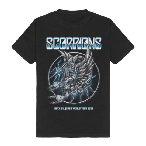 World Tour 2023 Lightning by Scorpions - T-Shirt - shop now at uDiscover store