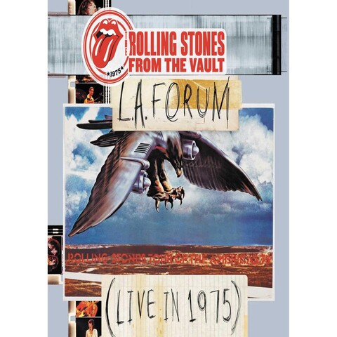 From The Vault: L.A. Forum Live In 1975 by The Rolling Stones - 2CD + DVD - shop now at uDiscover store