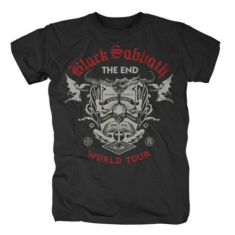 The End Scripture by Black Sabbath - T-Shirt - shop now at uDiscover store