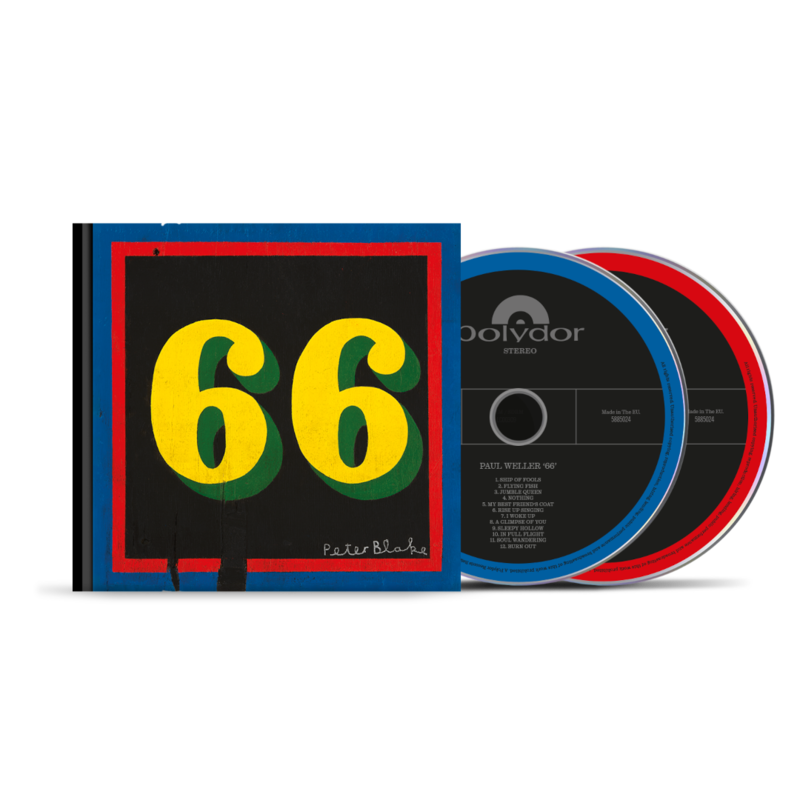 66 by Paul Weller - 2CD - Hardback Book - shop now at uDiscover store