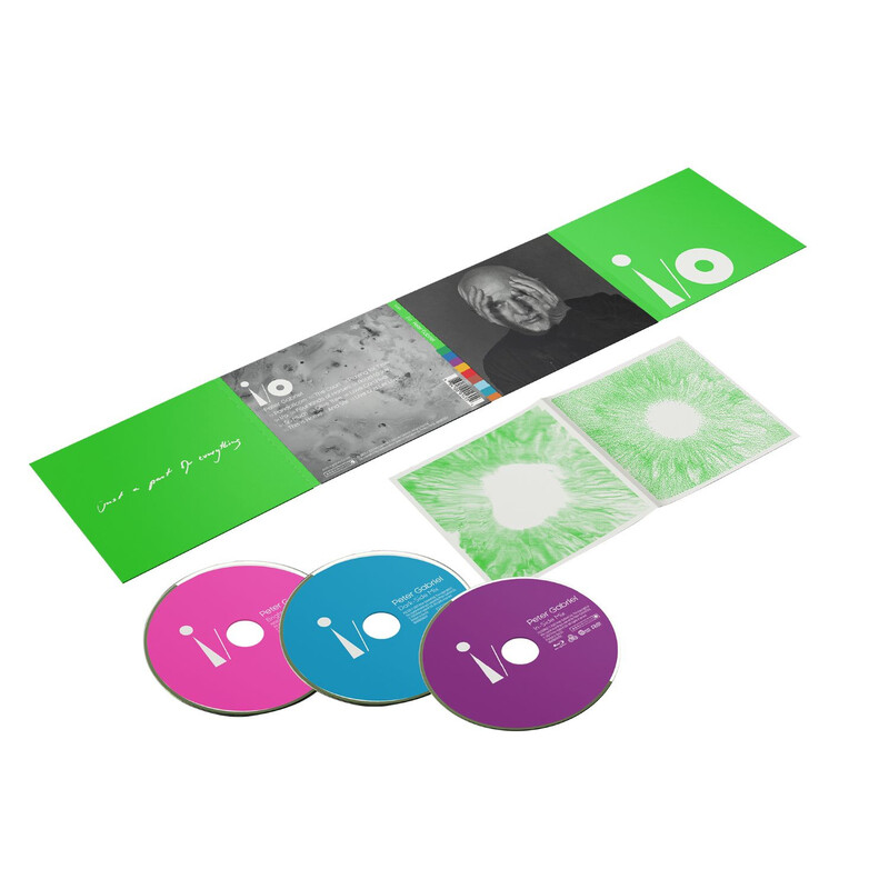 I/O by Peter Gabriel - 2CD Blue & Pink + Purple BluRay - shop now at uDiscover store