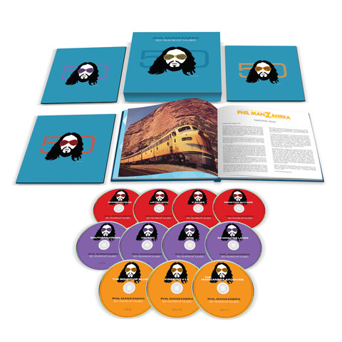 PHIL MANZANERA – 50 YEARS OF MUSIC von Phil Manzanera - 11CD - Exclusive Deluxe CD BOX jetzt im uDiscover Store