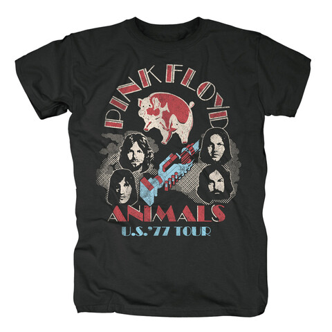 Animals US Tour 1977 von Pink Floyd - T-Shirt jetzt im uDiscover Store