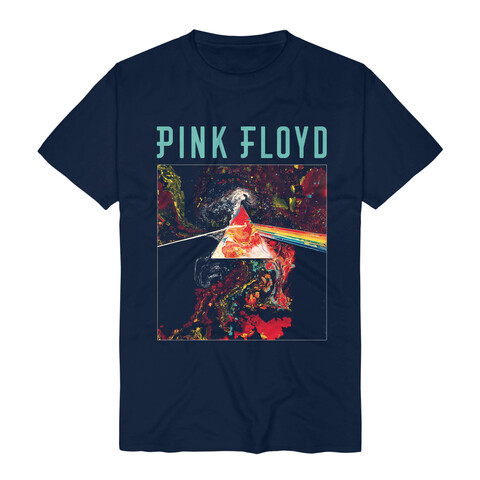 Watercoloured Triangle by Pink Floyd - T-Shirt - shop now at uDiscover store