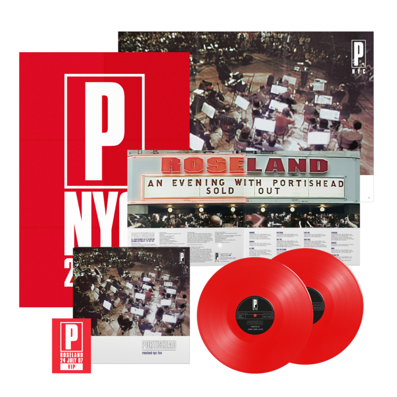 Roseland NYC Live (25th Anniversary Edition) von Portishead - Limited Edition Red 2LP jetzt im uDiscover Store