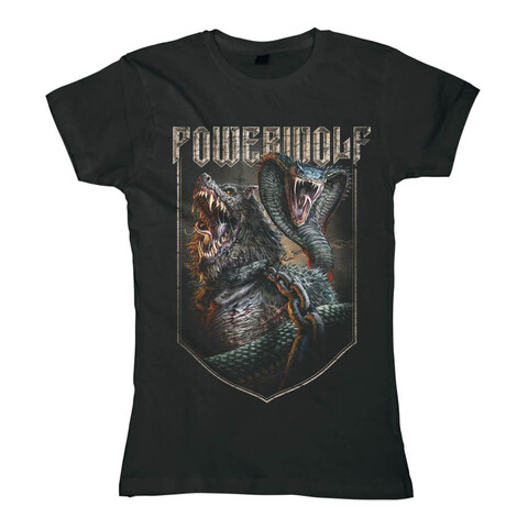 Kiss Of The Cobra King von Powerwolf - Girlie Shirt jetzt im uDiscover Store