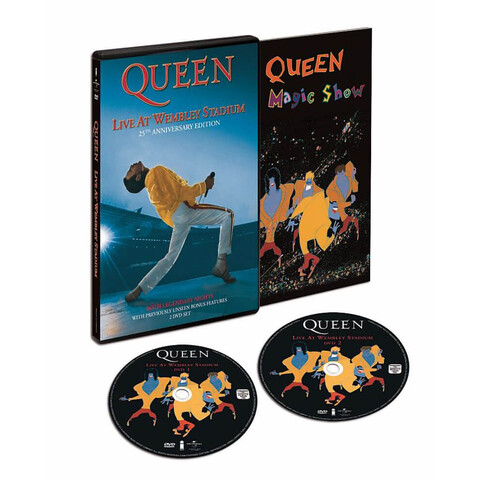 Live At Wembley (25th Anniversary) by Queen - Video - shop now at uDiscover store