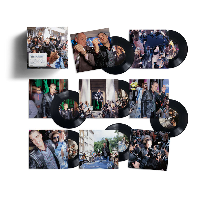 Life Thru A Lens (25th Anniversary Edition) von Robbie Williams - Exclusive 7 x 7" Vinyl Box jetzt im uDiscover Store