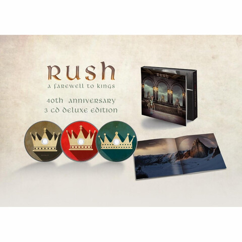 A Farewell To Kings von Rush - 3CD Deluxe jetzt im uDiscover Store