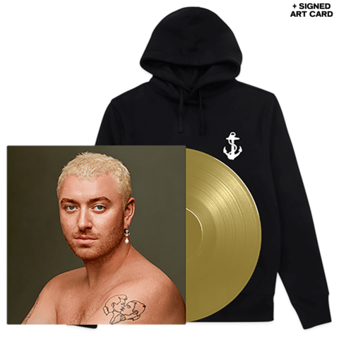 Gloria by Sam Smith - Exclusive 1LP gold + Hoodie + Signed Card - shop now at uDiscover store