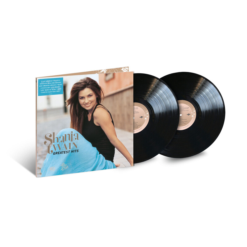 Greatest Hits by Shania Twain - 2LP - shop now at uDiscover store