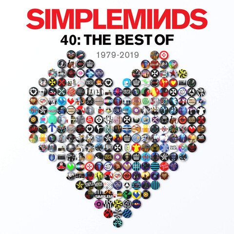 40: The Besf Of 1979-2019 (2LP) von Simple Minds - 2LP jetzt im uDiscover Store