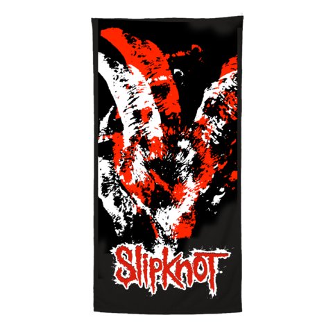 Goat Skull von Slipknot - Strandtuch jetzt im uDiscover Store