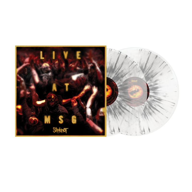 Slipknot Live at MSG by Slipknot - Clear with Silver Splatter 2LP - shop now at uDiscover store
