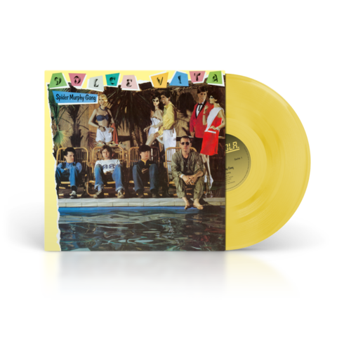 Dolce Vita by Spider Murphy Gang - Limited Yellow Vinyl LP - shop now at uDiscover store
