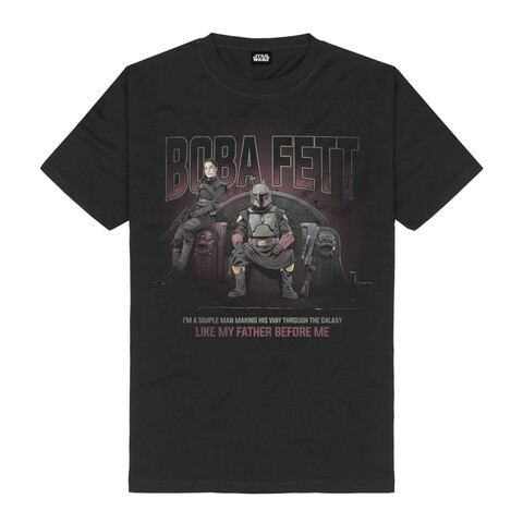 Boba Fett Throne von Star Wars - T-Shirt jetzt im uDiscover Store