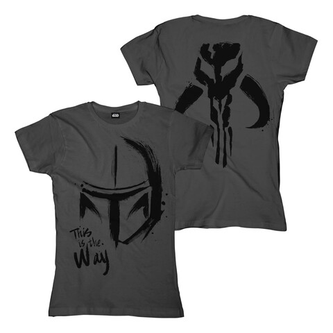 This Is The Way Splatter von Star Wars - Girlie Shirt jetzt im uDiscover Store