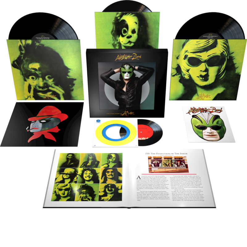 J50: The Evolution of The Joker by Steve Miller Band - Limited 3LP + 7" Box - shop now at uDiscover store
