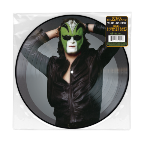 J50: The Evolution of The Joker by Steve Miller Band - Exclusive Limited Picture Disc - shop now at uDiscover store