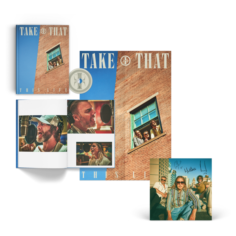 This Life by Take That - CD Book [Store Exclusive] + Signed Card - shop now at uDiscover store