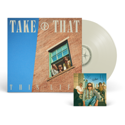 This Life by Take That - Cream Vinyl [Store Exclusive] + Signed Card - shop now at uDiscover store