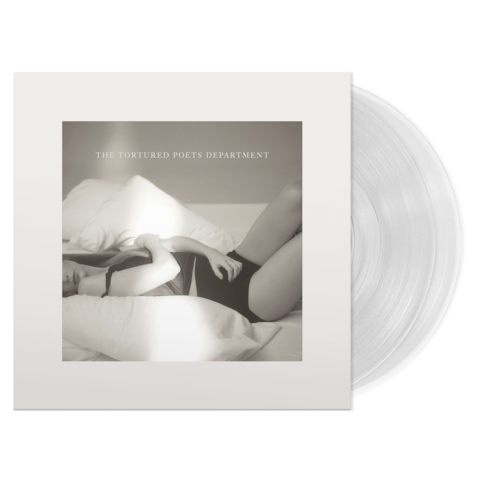 The Tortured Poets Department Phantom Clear Vinyl + Bonus Track “The Manuscript” by Taylor Swift - Vinyl - shop now at uDiscover store