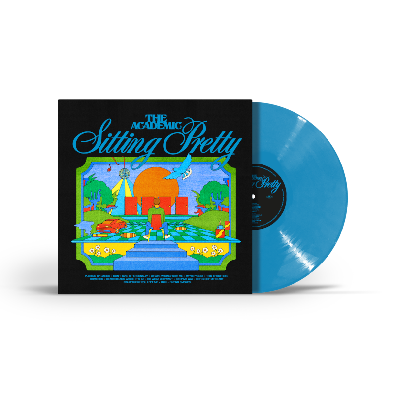 Sitting Pretty by The Academic - Exklusive 1LP blue - shop now at uDiscover store